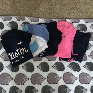 5 hollister shirts for $25 or each for $5.